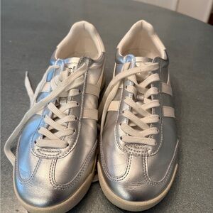 Gola Metallic Silver torpedo Sneakers